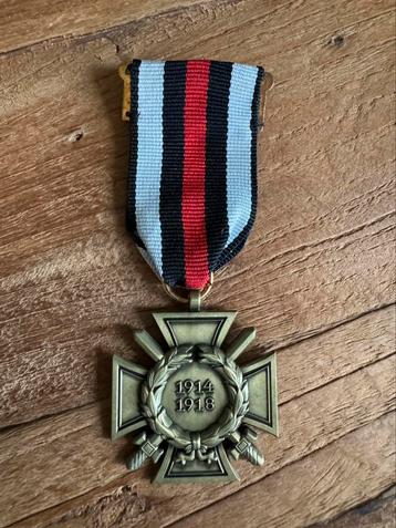 WW1-WW2 Duitse medaille 1914-1918 . beschikbaar voor biedingen