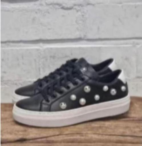 Masters of Arts - Leren sneakers maat 37 - Nieuw €195 - MOA, Kleding | Dames, Schoenen, Nieuw, Sneakers of Gympen, Zwart, Ophalen of Verzenden