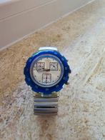 SWATCH horloge Blauwe Ring SBK117, Ophalen of Verzenden, Zo goed als nieuw, Android