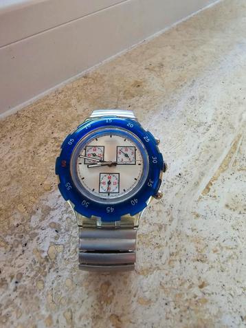 SWATCH horloge Blauwe Ring SBK117 beschikbaar voor biedingen