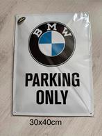 Nostalgisch-kunst retro blikken bord, BMW, Ophalen of Verzenden, Zo goed als nieuw, Auto's