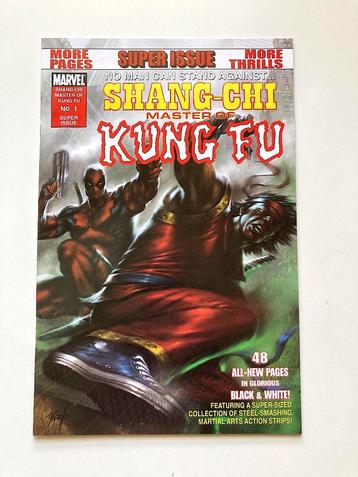Shang-Chi Master of Kung Fu Black and White (Marvel 2009) beschikbaar voor biedingen