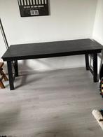 Zwart grenen bureau, Huis en Inrichting, Bureaus, Ophalen, Gebruikt, Bureau