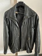 Leren zwarte jas, Ophalen of Verzenden, Zo goed als nieuw, Maat 48/50 (M), Zwart