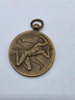 Modernistische Bronze Penning KNZB 1954, Verzenden, Overige materialen