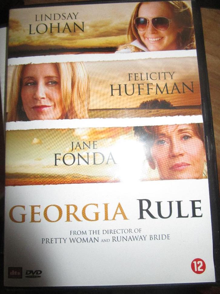 dvd Georgia rule, Cd's en Dvd's, Dvd's | Komedie, Zo goed als nieuw, Romantische komedie, Alle leeftijden, Ophalen of Verzenden