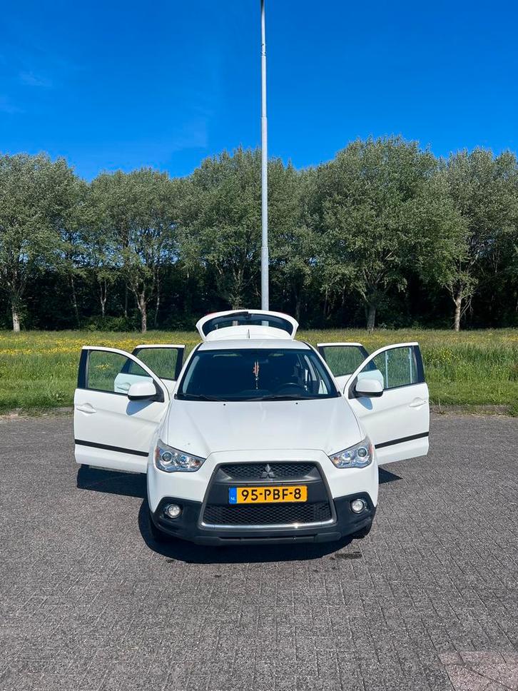 Mitsubishi ASX 1.6 86KW 2011 Wit, Auto's, Mitsubishi, Bedrijf, ASX, Benzine, B, SUV of Terreinwagen, Handgeschakeld, Origineel Nederlands