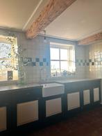 Landelijke keuken, Ophalen, Gebruikt, Hoekkeuken, Graniet of Steen