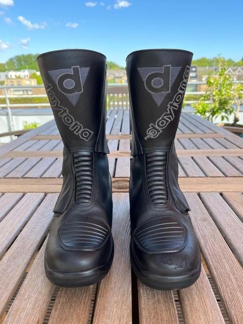 Mooie Daytona M-Star GTX motorlaarzen mt 42 + verhoogde hak, Motoren, Kleding | Motorkleding, Laarzen, Dames, Heren, Tweedehands