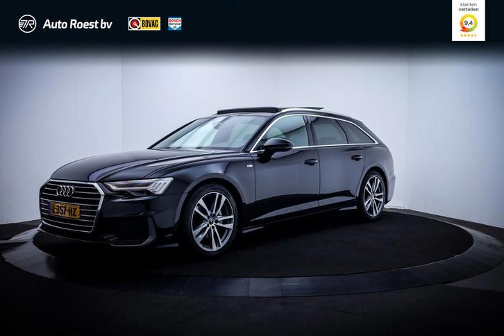 Audi A6 Avant 40TFSI S-Line dition PANO | FULL LED | VIRTUAL, Auto's, Audi, Bedrijf, Te koop, A6, ABS, Achteruitrijcamera, Airbags