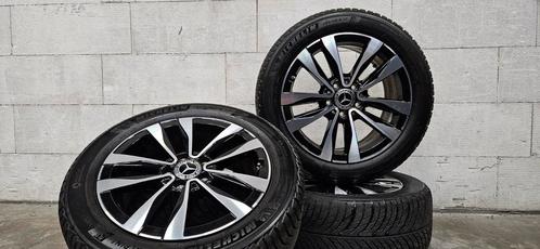 17" Mercedes W206 300E 400E org velgen Michelin winterbanden, Auto-onderdelen, Banden en Velgen, Banden en Velgen, Winterbanden