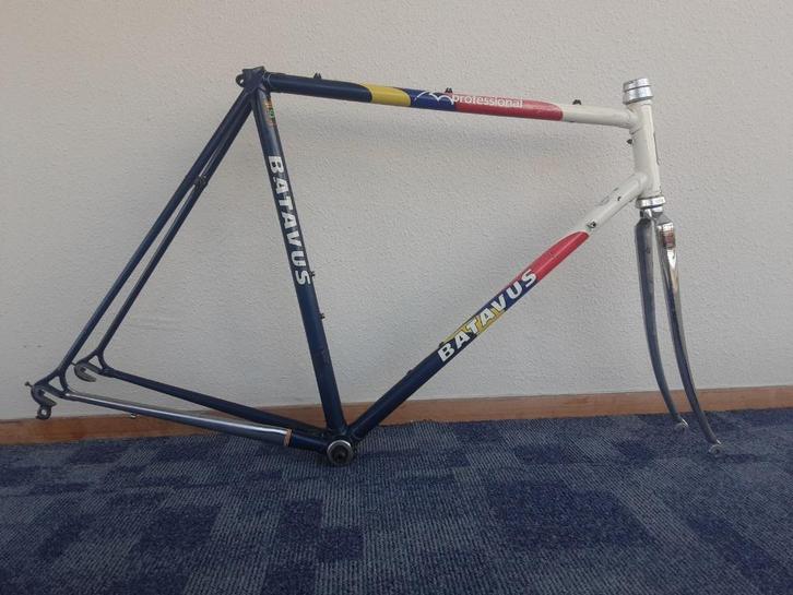 VINTAGE REYNOLDS 531 BATAVUS PROFESSIONAL FRAME SET, Sport en Fitness, Wielrennen, Gebruikt, Overige typen, Ophalen