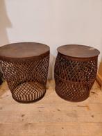 bijzet tafeltje, Minder dan 45 cm, Minder dan 55 cm, Metaal of Aluminium, Rond