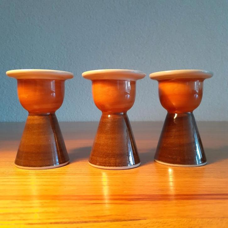Vintage Rörstrand Design Annika 3 eierdopjes, Huis en Inrichting, Keuken | Servies, Nieuw, Overige typen, Overige stijlen, Keramiek