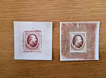 1864, Proefdruk 2e emissie (1) - FACSIMILE {C18} beschikbaar voor biedingen