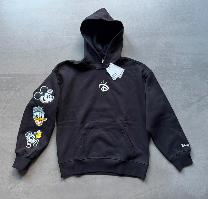 Hoodie/sweater capuchon zwart Disney 100 jx H&M XS nieuw, Kleding | Heren, Truien en Vesten, Nieuw, Maat 46 (S) of kleiner, Zwart