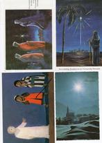 kerstkaart, Verzamelen, Ansichtkaarten | Themakaarten, Verzenden, Gelopen, Feest(dag)