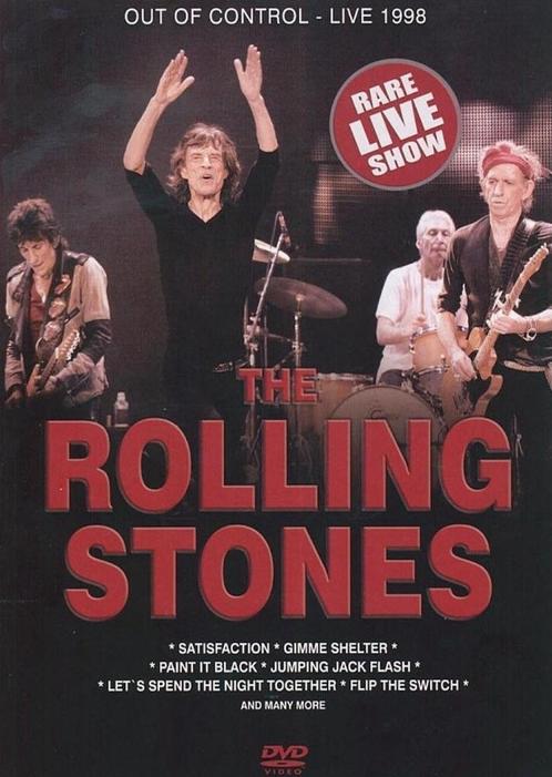 DVD Rolling Stones - Out of Control: Live - 15 euro incl.!, Cd's en Dvd's, Dvd's | Muziek en Concerten, Zo goed als nieuw, Muziek en Concerten