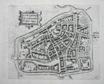 Leeuwarden. Originele 400 jaar Oude Kaart van Leeuwarden, Boeken, Atlassen en Landkaarten, Gelezen, Lodovico Guicciardini, Verzenden