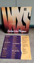 Lp inxs listen like Thieves made in Holland 1985, Gebruikt, Ophalen of Verzenden