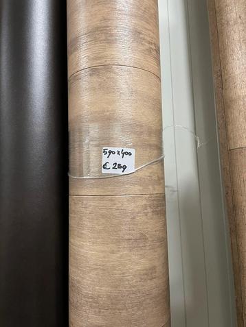 Forbo Novilon Bruin Eiken Vinyl Restpartij | 5,90x4,00mtr beschikbaar voor biedingen