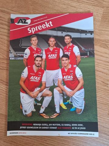 Presentatiegids AZ Alkmaar seizoen 2013/14 beschikbaar voor biedingen