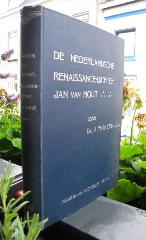De Nederlandsche Renaissance-dichter Jan van Hout (1907), Antiek en Kunst, Antiek | Boeken en Bijbels, Ophalen of Verzenden