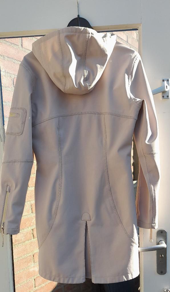 Ilse Jacobsen Softshell regen jas 38 Beige - ALS NIEUW, Kleding | Dames, Jassen | Winter, Zo goed als nieuw, Maat 38/40 (M), Beige