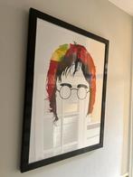 Bijzondere zwarte lijst met beatles print, Ophalen
