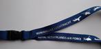 Keycord Koninklijke Luchtmacht/RNLAF (blauw)., Verzamelen, Verzenden, Luchtmacht, Nederland, Overige typen