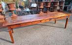 Erg mooie originele Franse stamtafel 300 cm lange oude tafel, Ophalen