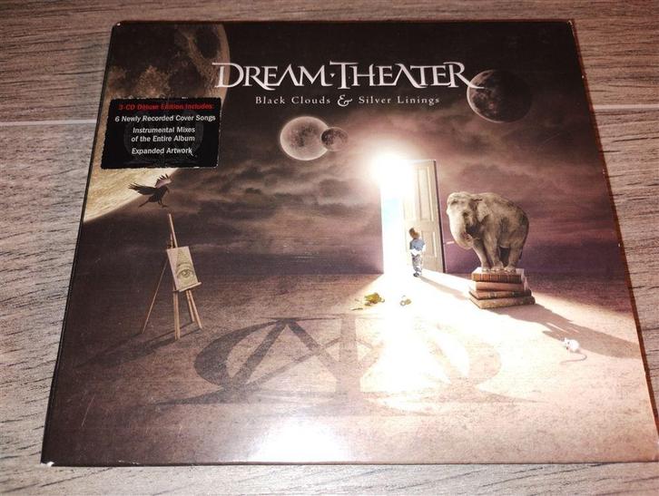 Dream Theater - Black Clouds & Silver Linings [3 CD], Cd's en Dvd's, Cd's | Hardrock en Metal, Zo goed als nieuw, Ophalen of Verzenden