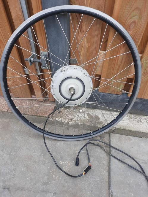 voorwiel motor electriche fiets Sparta Giant Amigo Batavus, Fietsen en Brommers, Fietsaccessoires | Bagagedragers, Zo goed als nieuw