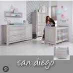 Complete babykamer Interbaby San Diego Grijs, Kinderen en Baby's, Kinderkamer | Complete kinderkamers, Gebruikt, Jongetje of Meisje