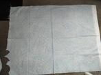 Katoenen lap stof, lichtblauw, Hobby en Vrije tijd, Stoffen en Lappen, Gebruikt, Blauw, 120 cm of meer, Ophalen of Verzenden