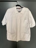 Zorg jas Maat L, Wit, Maat 46/48 (XL) of groter, Ophalen of Verzenden, Zo goed als nieuw