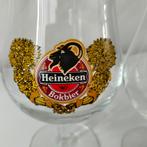 4 Oude Heineken  Bok glazen, Verzamelen, Heineken, Glas of Glazen, Ophalen of Verzenden