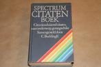 Spectrum Citatenboek - ca. 10.000 citaten - C. Buddingh', Boeken, Ophalen of Verzenden, Gelezen, Van Dale, Nederlands