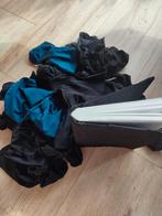 Rekbare boeken kaften  20 stuks en textieletiketten school, Ophalen of Verzenden, Gebruikt