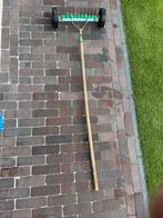 Verticuteerhark met wielen en steel, Ophalen of Verzenden, Gebruikt