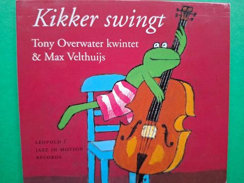 KIKKER SWINGT - TONY OVERWATER KWINTET & MAX VELTHUIJS, Cd's en Dvd's, Cd's | Kinderen en Jeugd, Zo goed als nieuw, Muziek, Ophalen of Verzenden