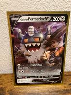 Galarian Perrserker V 129/196 Pokemon kaart lost origin holo, Hobby en Vrije tijd, Verzamelkaartspellen | Pokémon, Nieuw, Ophalen of Verzenden