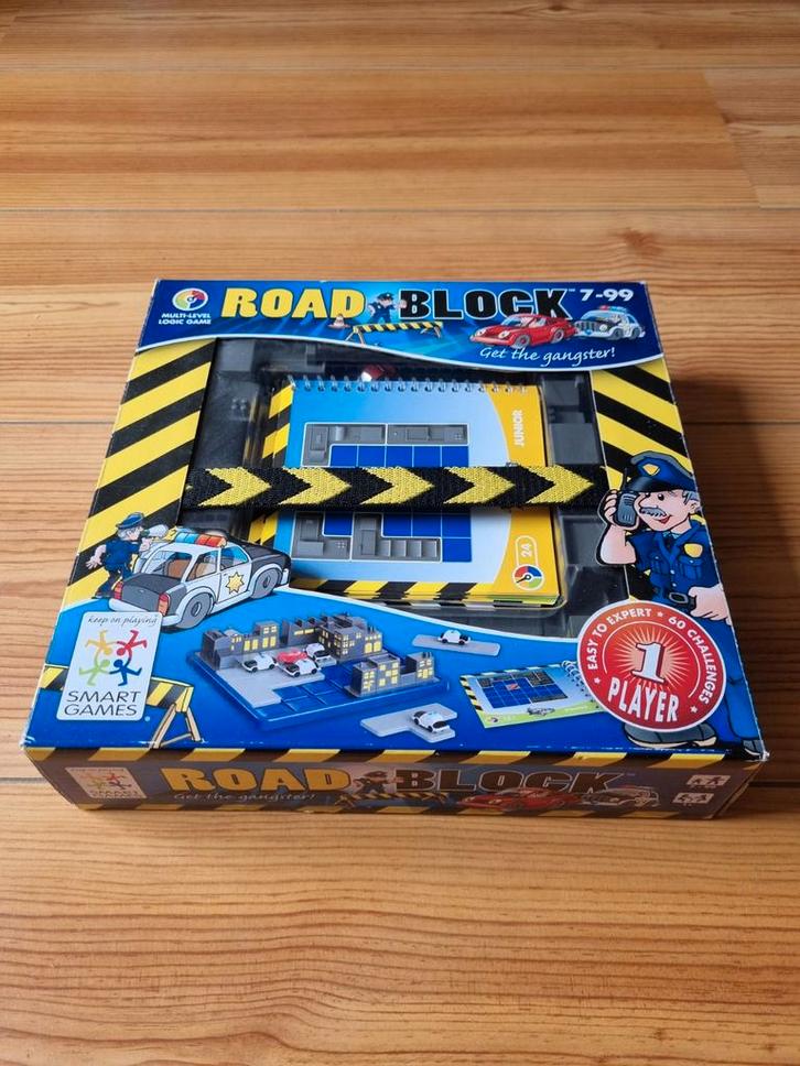 Road Block spel, Hobby en Vrije tijd, Gezelschapsspellen | Bordspellen, Gebruikt, Een of twee spelers, Reisspel, Ophalen of Verzenden