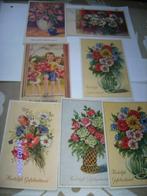 nostalgische kaarten 1943 bloemen Hartelijk Gefeliciteerd kr, Verzamelen, Ansichtkaarten | Themakaarten, Ophalen of Verzenden