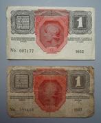 2x Deutschösterreich 1 Krone 1916, Verzenden, Oostenrijk, Setje