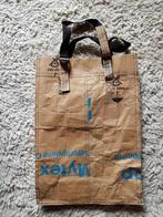 Geplastificeerde papieren tas, met handvat, Ophalen of Verzenden, Gebruikt, Blauw, Overige typen