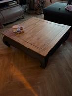 Opium salontafel 110x 110 cm, Huis en Inrichting, Tafels | Salontafels, 100 tot 150 cm, Vierkant, Ophalen of Verzenden, Zo goed als nieuw