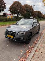 Audi Q5 2.0 Tfsi 132KW Quattro Tiptr 2017 Grijs, Auto's, Zwart, 4 cilinders, 179 pk, Leder en Stof