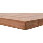 Teakhouten terras tafelblad rechthoek 70 x 60 cm - massief, Ophalen of Verzenden, Nieuw, Rechthoekig, Teakhout