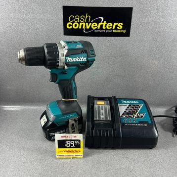 Makita DDF484 Accu Schroeftol | 2x 5.0 Ah, lader | 386726 beschikbaar voor biedingen